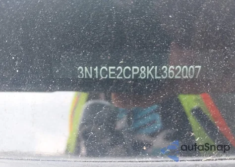 2019 Nissan Versa Note Sv from USA, damaged, VIN 3N1CE2CP8KL362007